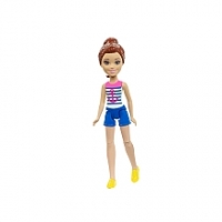 Toysrus  Barbie On The Go - Mini Muñeca Vamos de Paseo (varios modelo