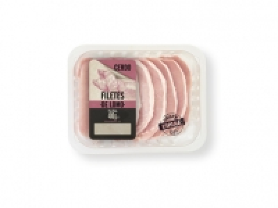 Filetes de lomo de cerdo 1.69 €