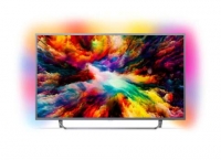MediaMarkt  TV LED 65 Inch - Philips 65PUS7303/12, UHD 4K, Ambilight 3 lados