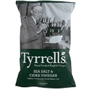 TYRRELLS Patatas fritas con vinagre de sidra y sal marina b 2.18 €