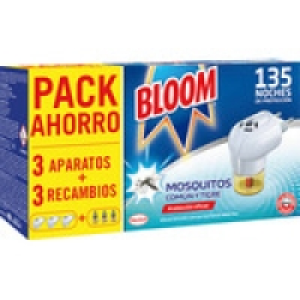 BLOOM insecticida volador eléctrico antimosquitos común y ti 6.99 €