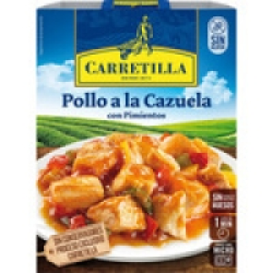 CARRETILLA pollo cazuela con pimientos envase 250 g 2.59 €