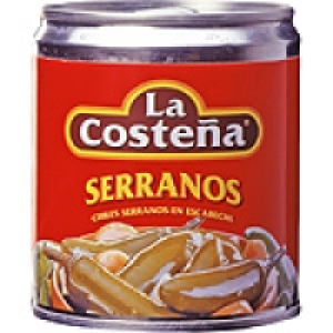 LA COSTEÑA chiles serranos en escabeche lata 121 g neto escu 1.43 €