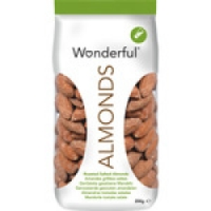 WONDERFUL almendras tostadas saladas envase 200 g 3.72 €