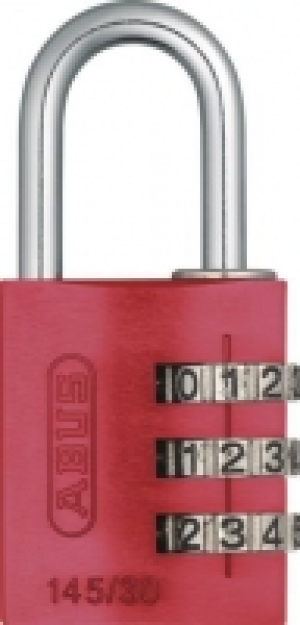 Abus Candado Aluminio Combinacion 30mm 3 Digitos 145/30 Rojo 760.00 €