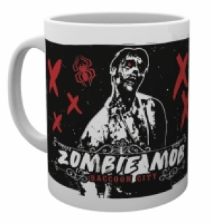 Taza De Ceramica Resident Evil Zombie Mob