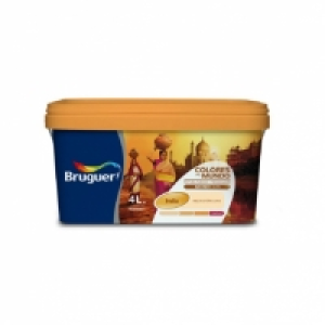 Pintura Bruguer Colores del Mundo India Melocotón Suave 4 L 24.90 €