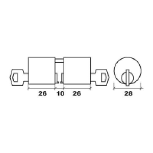 Bombillo Tesa 5000 00 Laton 26 Mm 760.00 €