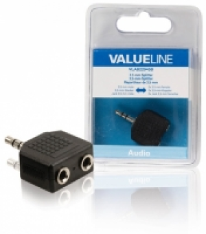 Valueline Divisor De Audio Jack Estéreo 3,5 Mm Macho - 2 X H