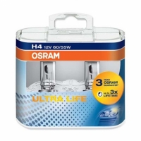 Carrefour  Mt-oult4-duo - Halogen Osram Ultra Life H4 12v 60/55w Duo