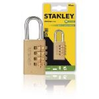 Carrefour  4-digit Combination Padlock Solid Brass 30 Mm