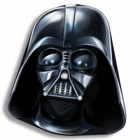 Carrefour  Cojin Star Wars Forma Darth Vader 40cm Velour
