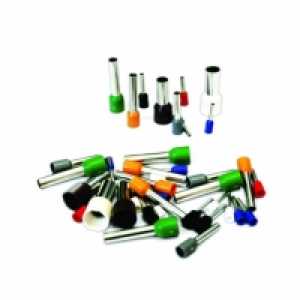 Pack De 50 Uds Punteras Aisladas Para Crimpar De Color Azul
