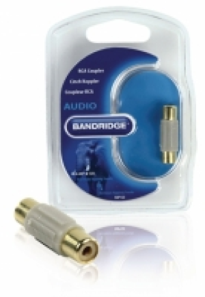 Carrefour  Bandridge Acoplador Rca Hembra - Hembra, Tipo De Audio Mono,