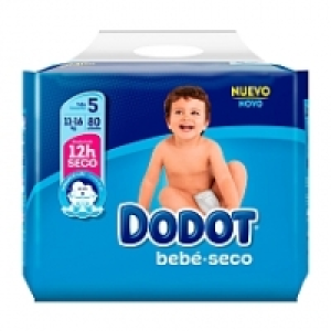 Dodot - Pañales T5 (11-16 kg) 80 Unidades 21.99 €