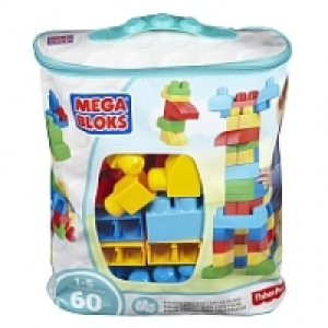 Mega Bloks - Bolsa Maxi 60 Piezas Azul 17.99 €