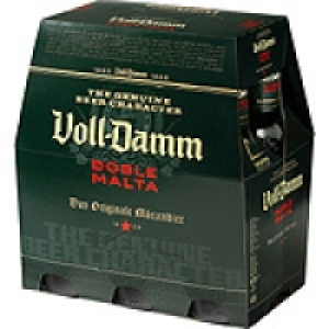 VOLL-DAMM extra doble malta cerveza rubia nacional pack 6 bo 2.99 €