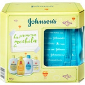 JOHNSONS BABY mochila azul con loción cuidado completo fras 10.83 €