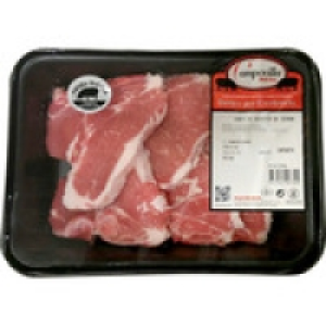 CAMPOVILLA chuletas de lomo de cerdo ibérico peso aproximado 5.38 €