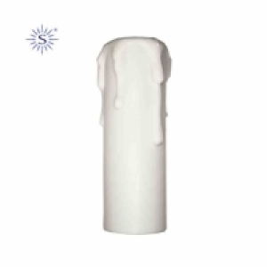 Vela Mediana Para Portalamparas E-14 Blanco 0.40 €