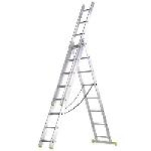 Escalera Aluminio 3 Tramos 10+10+10 Peldaños 248.99 €