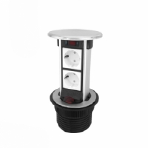 Regleta Retr&aacute;ctil 2 Bases Schuko 113.06&nbsp;&euro;