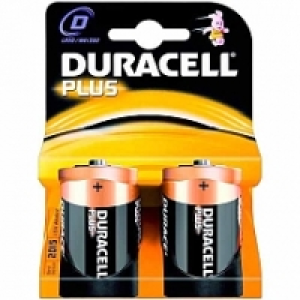 Duracell - Pack 2 Pilas D Duracell Plus 5.49 €