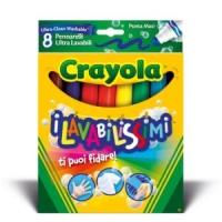 Prenatal  8 Maxi lápices de colores Crayola