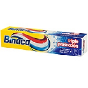 BINACA pasta de dientes triple protección anticaries tubo 75 2.55 €