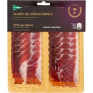 EL CORTE INGLES jamón de bellota ibérico 50% raza ibérica en 11.90 €