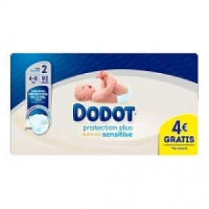 Dodot - Pa&ntilde;ales Sensitive Reci&eacute;n Nacido T2 (4-8 kg) 92 Unida 23.99&nbsp;&euro;