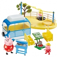 Toysrus  Peppa Pig - Playset Acampada de Vacaciones Peppa