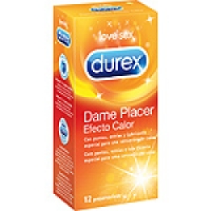 DUREX Dame Placer preservativos de látex con puntos estrías  8.32 €