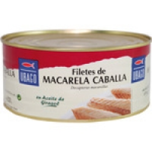 UBAGO filetes de caballa en aceite vegetal lata 620 g neto e 5.19 €