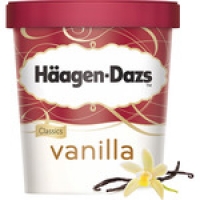 Hipercor  HAAGEN-DAZS Vanilla helado de vainilla tarrina 500 ml
