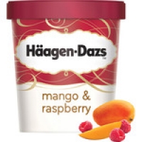 Hipercor  HAAGEN-DAZS helado de mango y frambruesa tarrina 500 ml