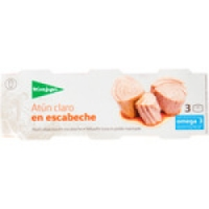 EL CORTE INGLES atún claro en escabeche pack 3 lata 52 g net 1.75 €