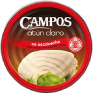 CAMPOS atún claro en escabeche lata 104 g neto escurrido 1.59 €
