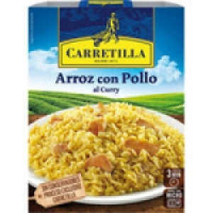 CARRETILLA arroz con pollo al curry envase 300 g 2.25 €