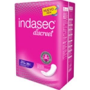 INDASEC compresa de incontinencia extra bolsa 20 unidades 4.76 €