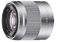 MediaMarkt  Objetivo EVIL - Sony E 50mm f/1.8 OSS, Plata