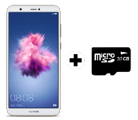 MediaMarkt  Pack Móvil - Huawei P Smart, 5.65 Inch, 32 GB, 3 GB RAM, Dorado 