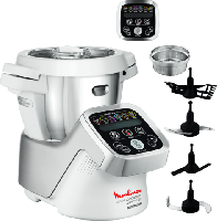 MediaMarkt  Robot de cocina - Moulinex HF800A13 Cuisine companion, 1550 