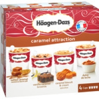 Hipercor  HAAGEN-DAZS Caramel Attraction tarrinas de helado sabor cara