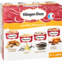 Hipercor  HAAGEN-DAZS Vanilla Attract tarrinas de helado varios sabore