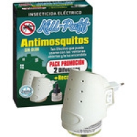 Hipercor  KILL-PAFF insecticida volador eléctrico antimosquitos 2 apar