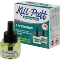 Hipercor  KILL-PAFF insecticida volador eléctrico antimosquitos recamb