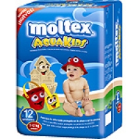 Hipercor  MOLTEX Aqua Kids pañal bañador desechable 7 a 12 kg paquete 