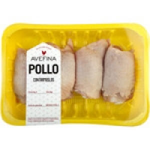 AVEFINA contramuslos de pollo peso aproximado bandeja 750 g 2.81 €