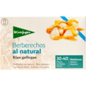 EL CORTE INGLES berberechos al natural de las rías gallegas  8.50 €